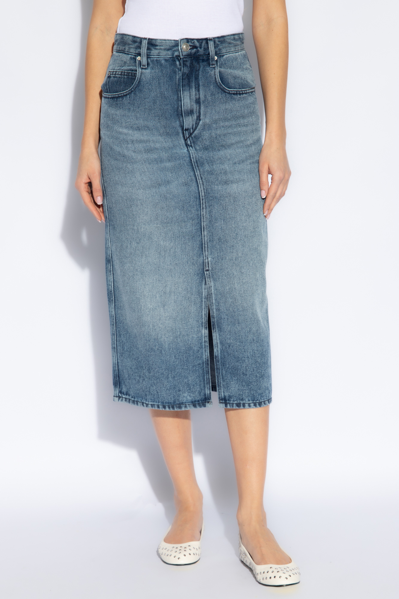 Isabel Marant 'Tilauria' denim skirt | Women's Clothing | Vitkac